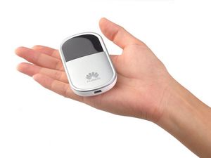 3G Router on hand 3G Router on hand